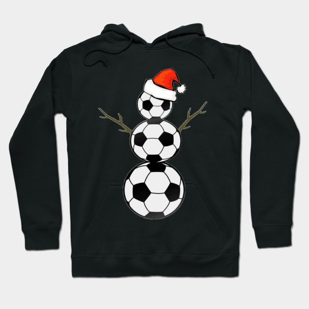 Football Snowman Hoodie by D3monic